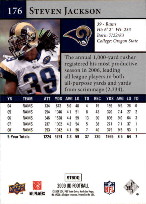 B1435- 2009 Upper Deck Fb Karte #S 1-200 + Rookies -du Pick- 15 + Gratis US - Bild 343 von 381