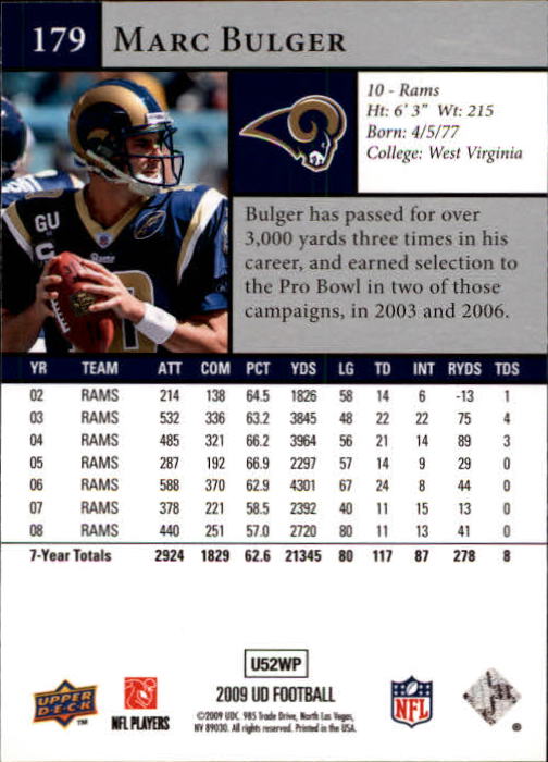 B1435- 2009 Upper Deck Fb Karte #S 1-200 + Rookies -du Pick- 15 + Gratis US - Bild 349 von 381