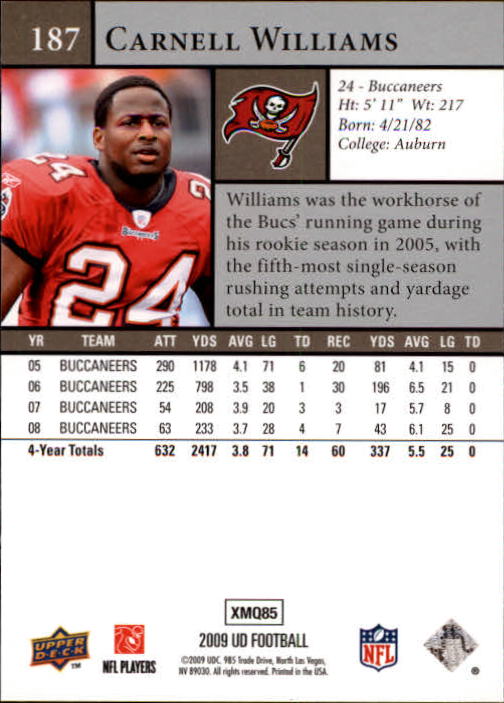 B1435- 2009 Upper Deck Fb Karte #S 1-200 + Rookies -du Pick- 15 + Gratis US - Bild 365 von 381