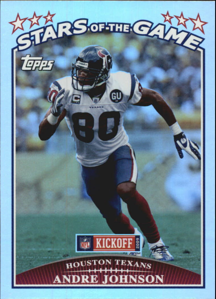 2009 Topps Kickoff Stars of the Game #10 Andre Johnson