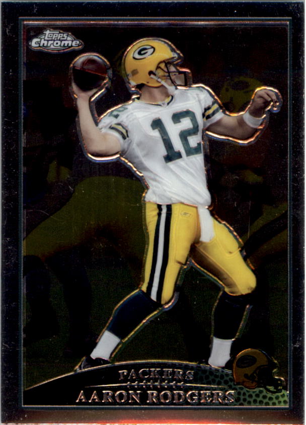 2009 Topps Chrome #TC75A Aaron Rodgers passing