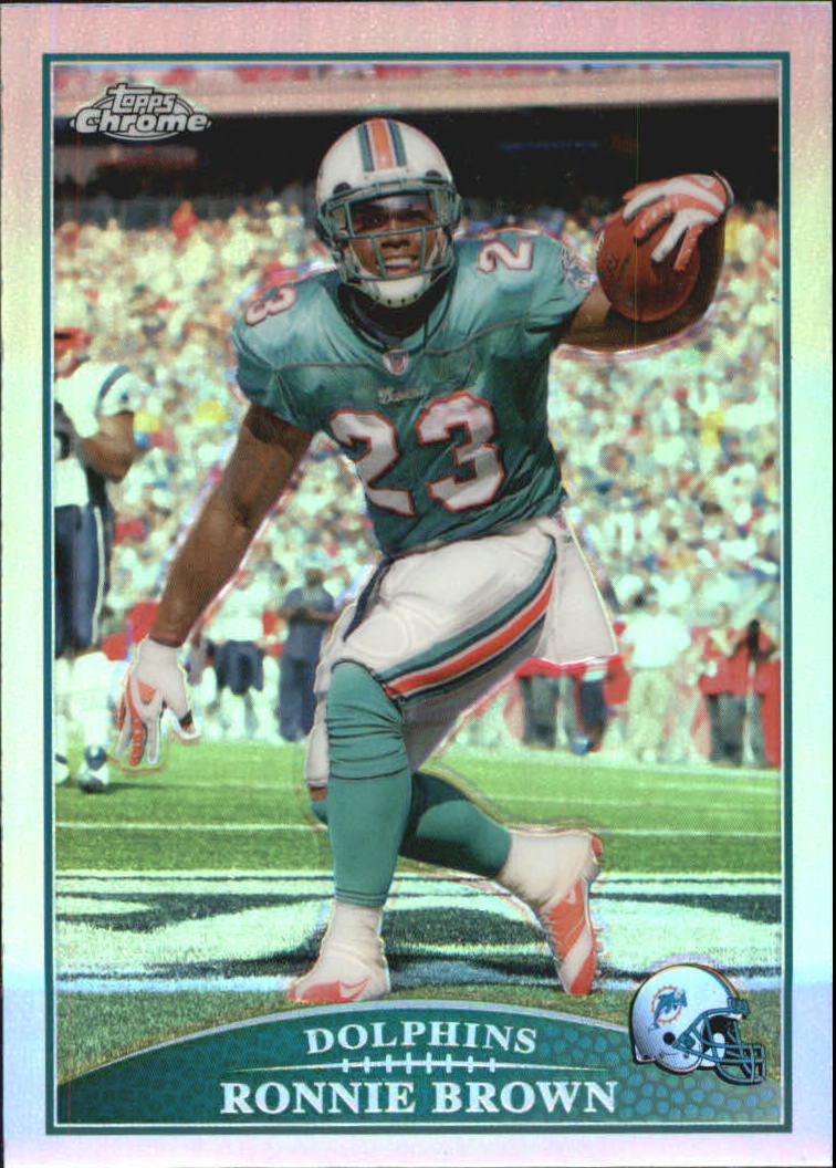 2009 Topps Chrome Refractors #TC72 Ronnie Brown