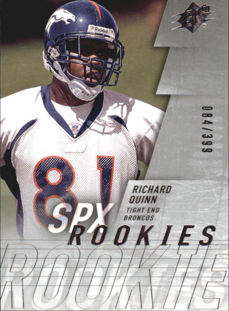 2009 SPx Rookies Silver #216 Richard Quinn