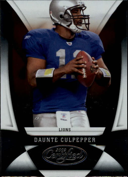 2009 Certified #42 Daunte Culpepper