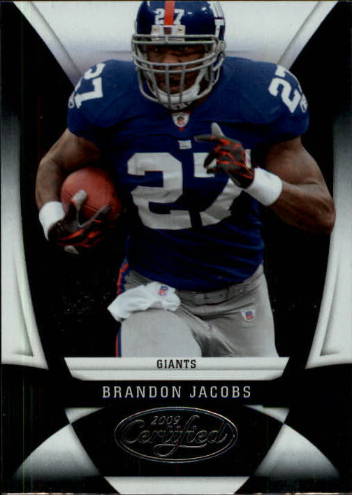 2009 Certified #81 Brandon Jacobs