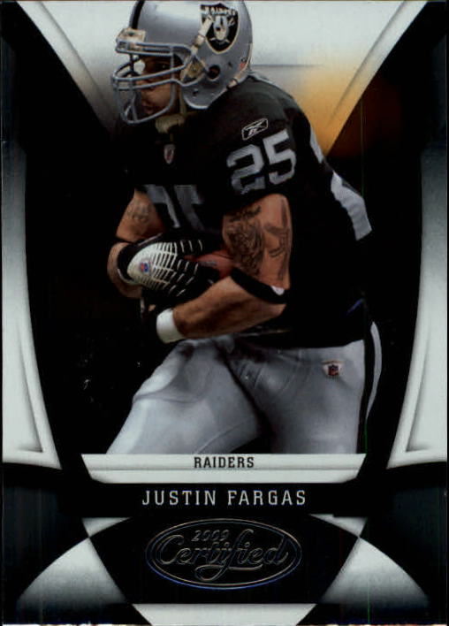 2009 Certified #89 Justin Fargas