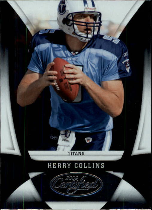 2009 Certified #120 Kerry Collins