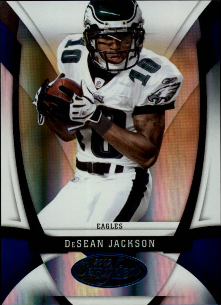 2009 Certified Mirror Blue #92 DeSean Jackson