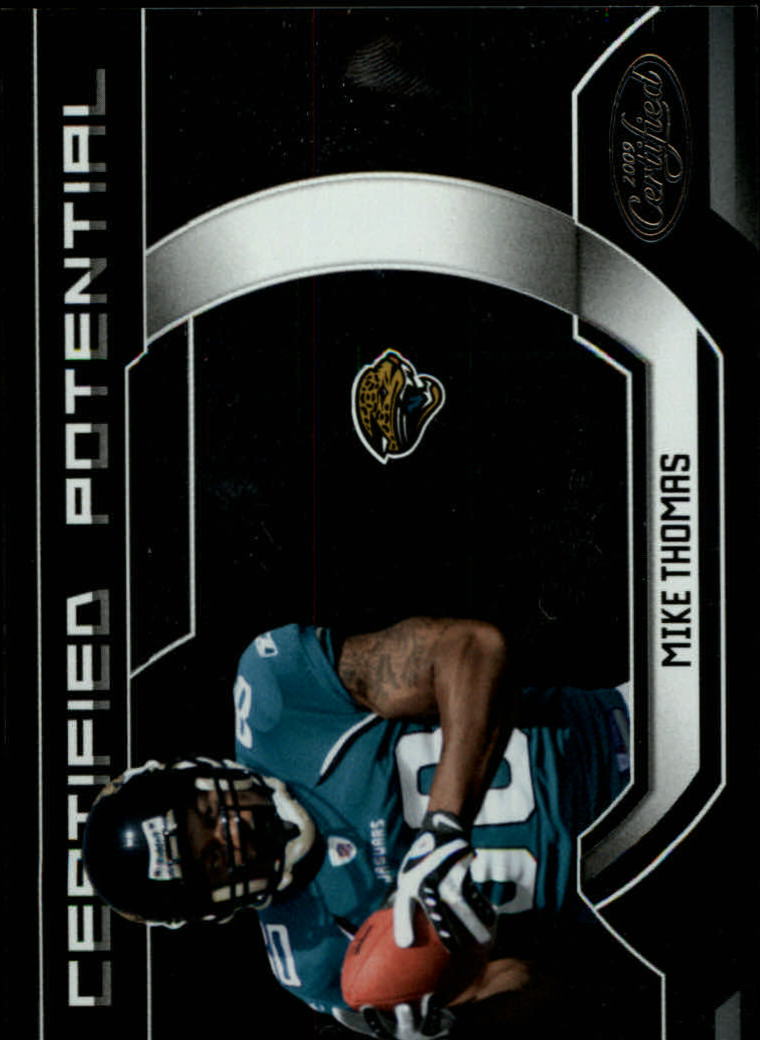2009 Certified Certified Potential #34 Mike Thomas