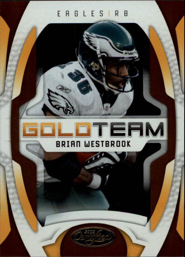 2009 Certified Gold Team #5 Brian Westbrook