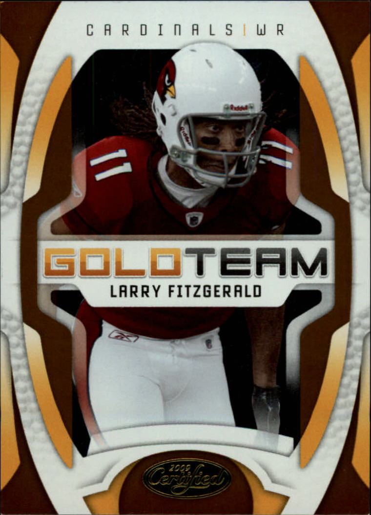 2009 Certified Gold Team #8 Larry Fitzgerald