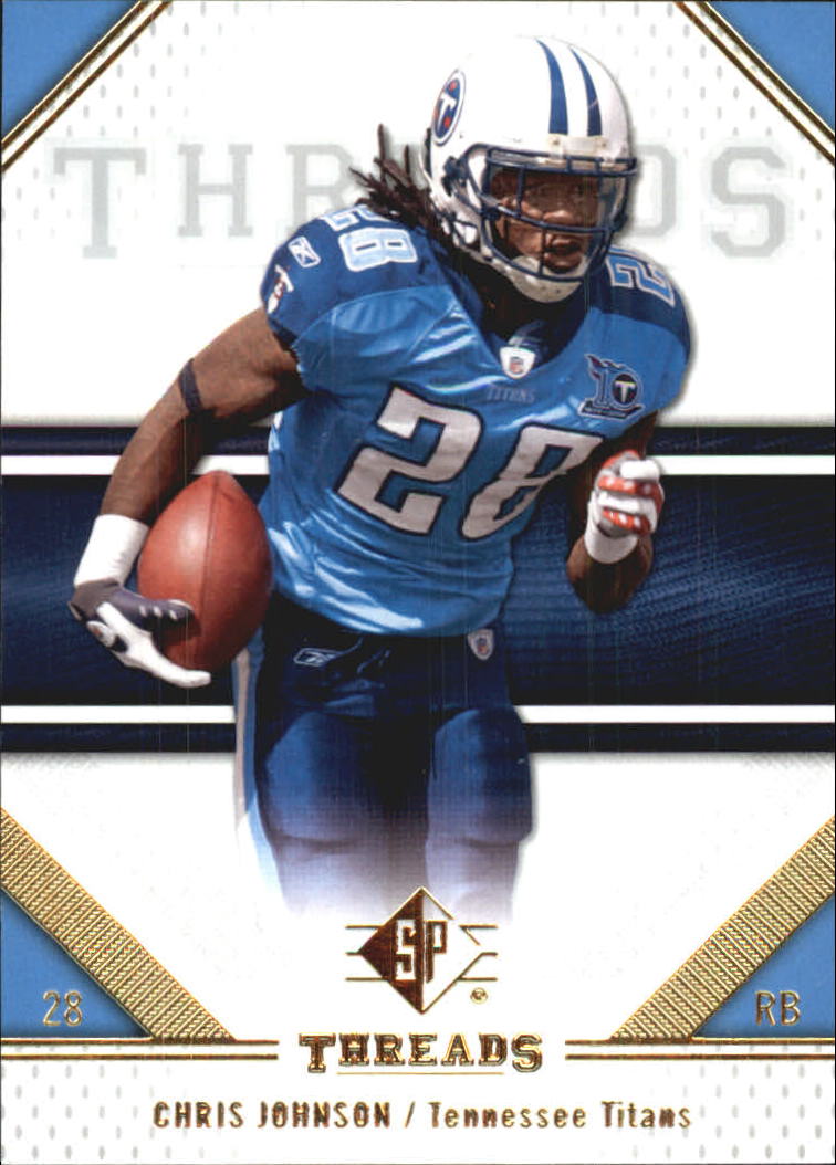 2009 SP Threads #20 Chris Johnson