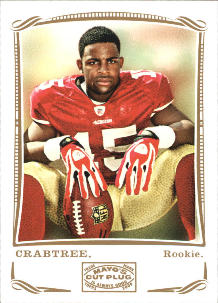 2009 Topps Mayo #191 Michael Crabtree RC