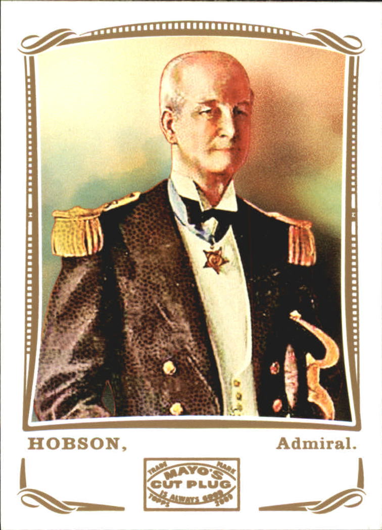 2009 Topps Mayo #244 Richmond Hobson Admiral