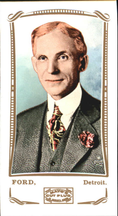 2009 Topps Mayo Celebrated Citizens #CC5 Henry Ford