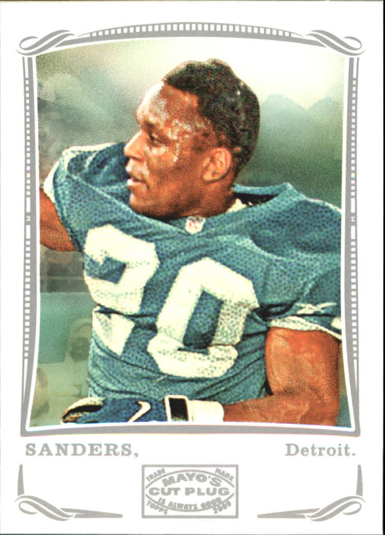2009 Topps Mayo Silver #24 Barry Sanders