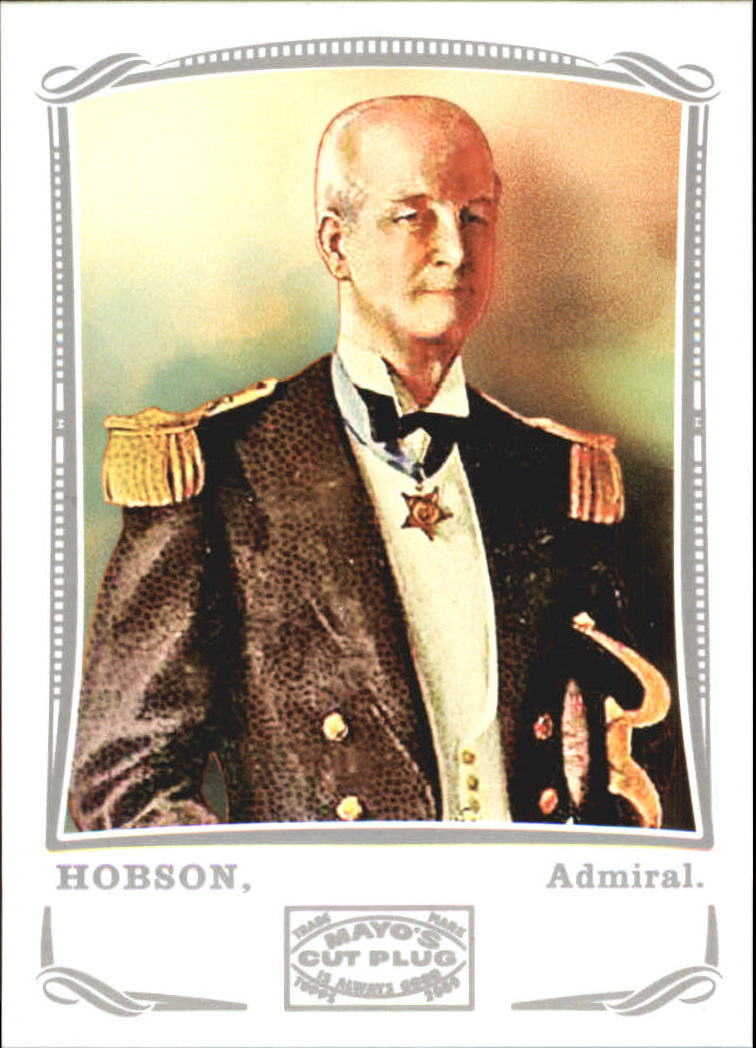 2009 Topps Mayo Silver #244 Richmond Hobson Admiral