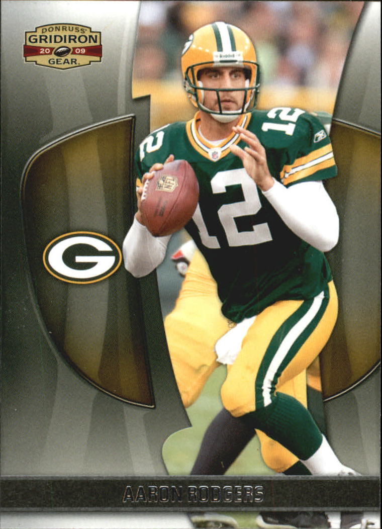 2009 Donruss Gridiron Gear #1 Aaron Rodgers - NM-MT