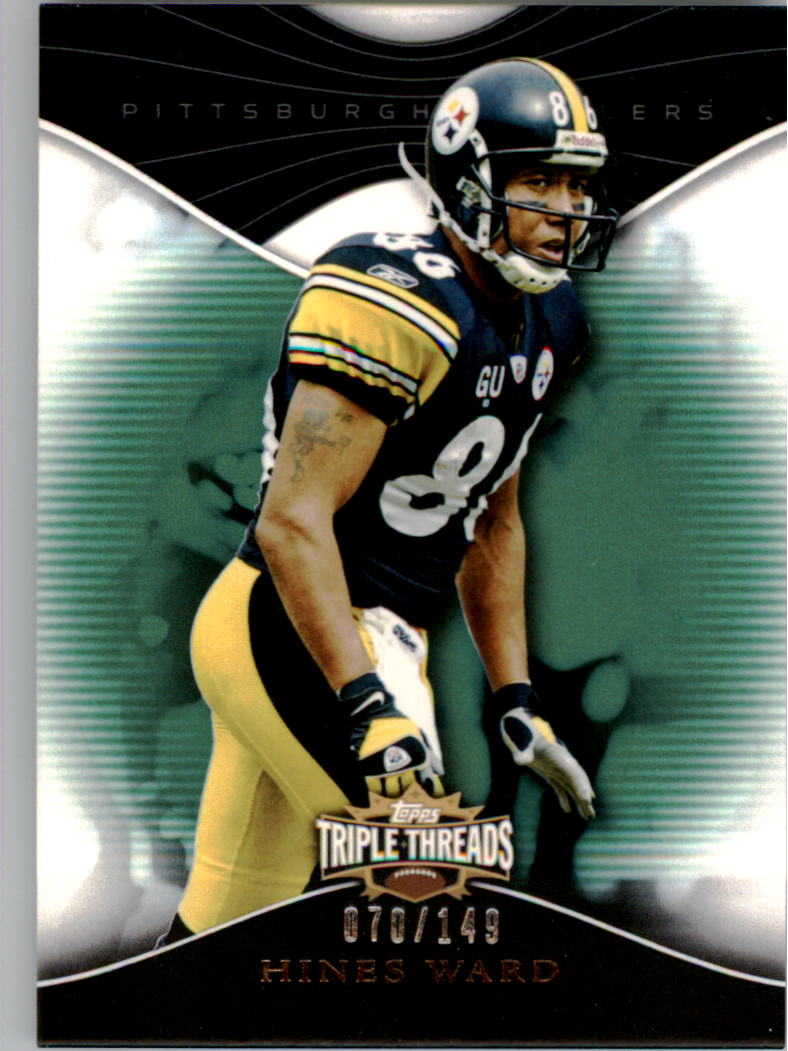 2009 Topps Triple Threads Emerald #70 Hines Ward