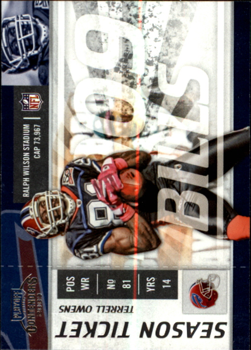 2009 Playoff Contenders #13 Terrell Owens