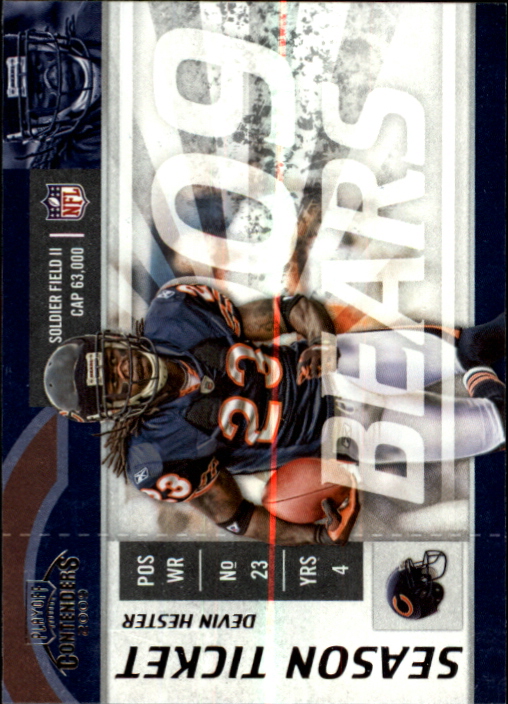 2009 Playoff Contenders #17 Devin Hester