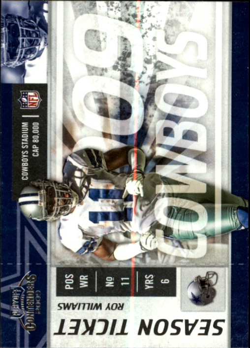 2009 Playoff Contenders #27 Roy Williams WR