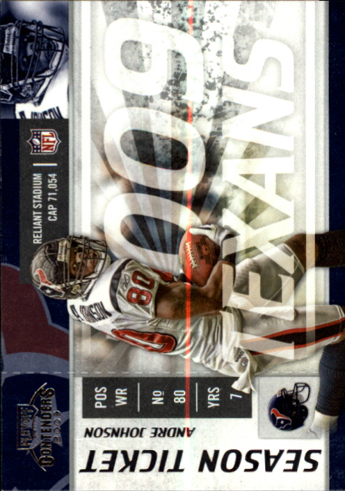 2009 Playoff Contenders #39 Andre Johnson