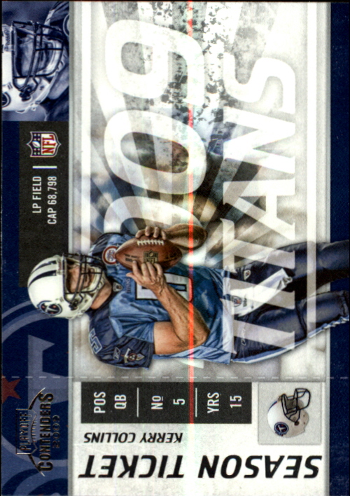 2009 Playoff Contenders #97 Kerry Collins