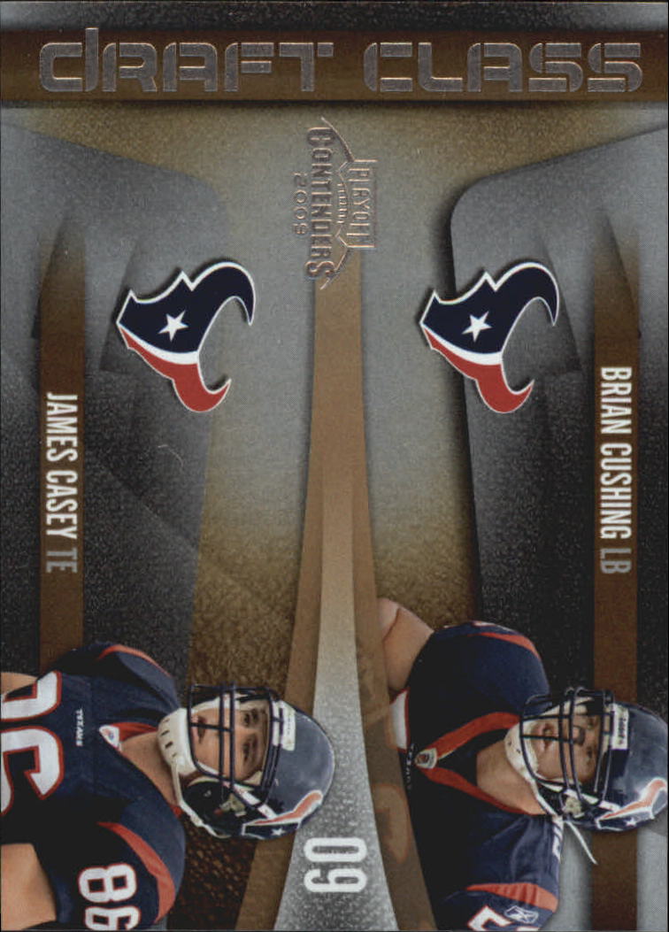 2009 Playoff Contenders Draft Class #10 Brian Cushing/James Casey