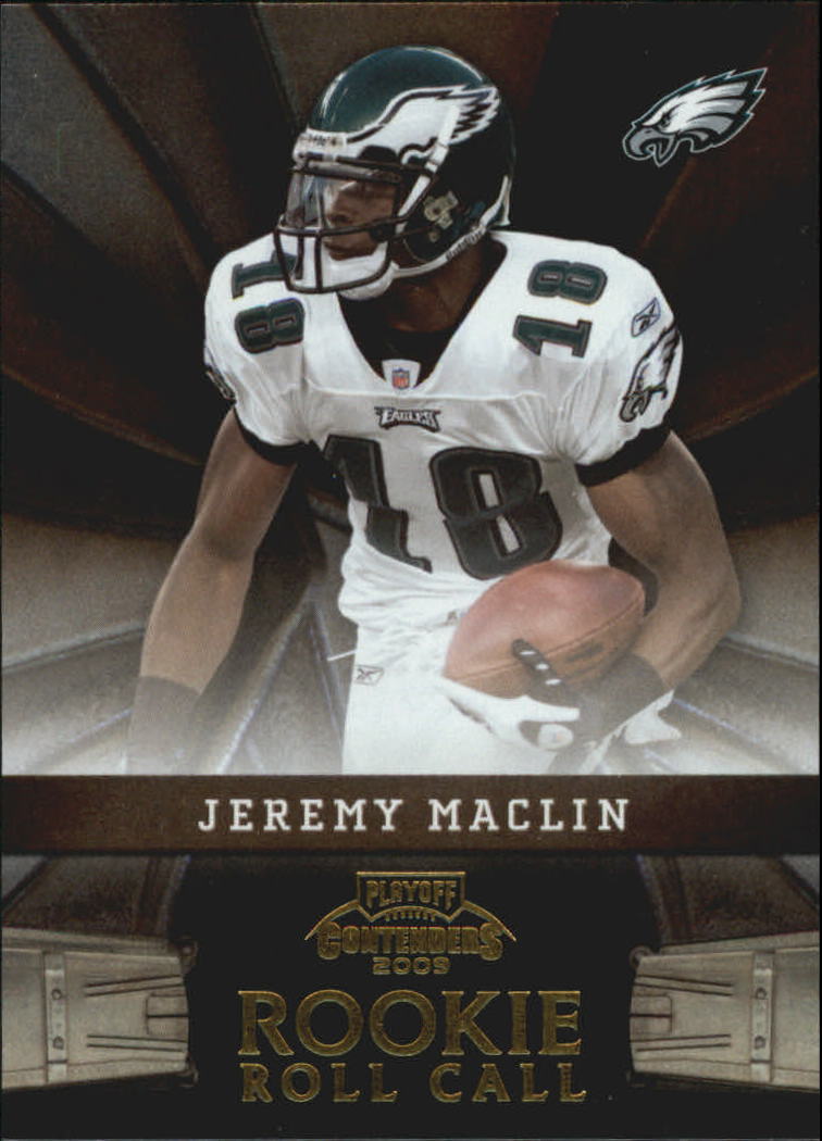 2009 Playoff Contenders Rookie Roll Call Gold #3 Jeremy Maclin