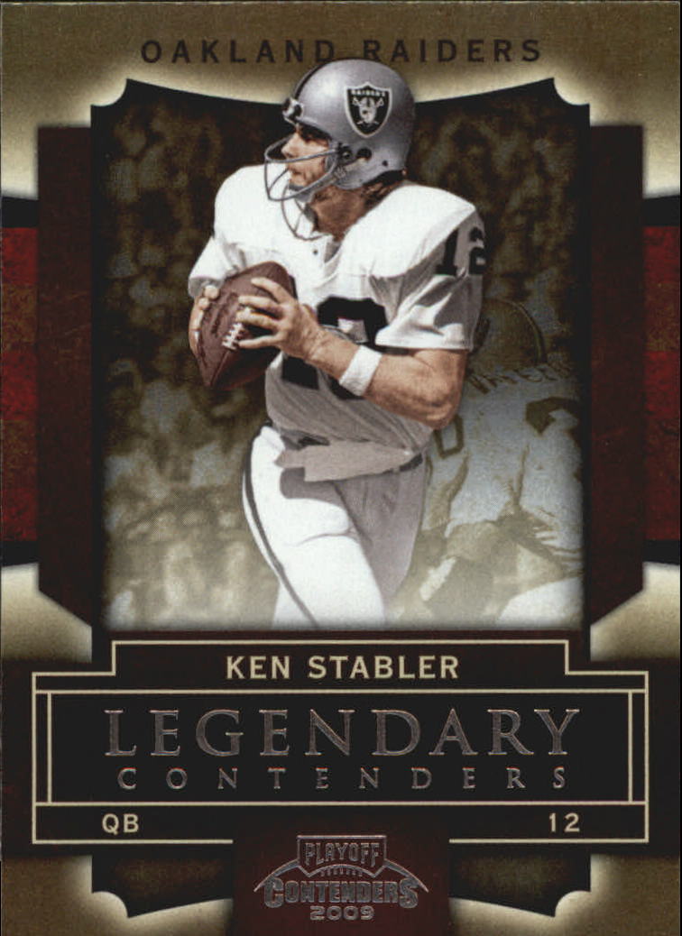 2009 Playoff Contenders Legendary Contenders #56 Ken Stabler
