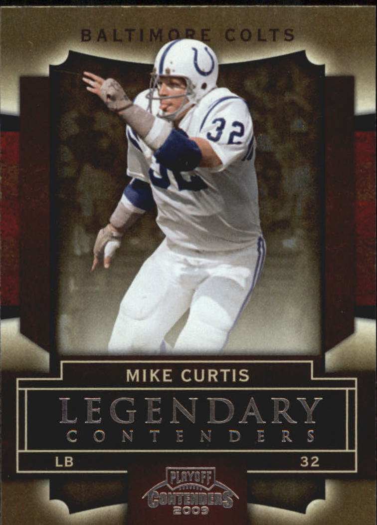 2009 Playoff Contenders Legendary Contenders #64 Mike Curtis