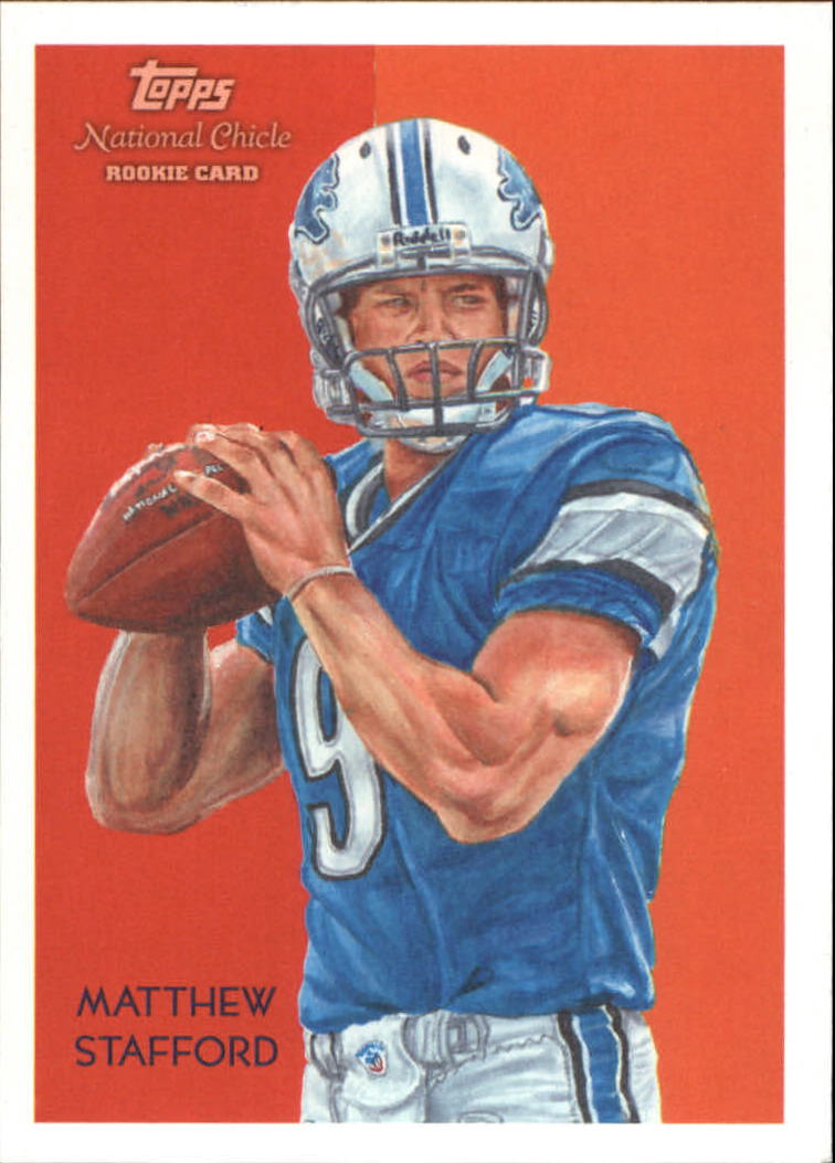 2009 Topps National Chicle #37 Matthew Stafford RC