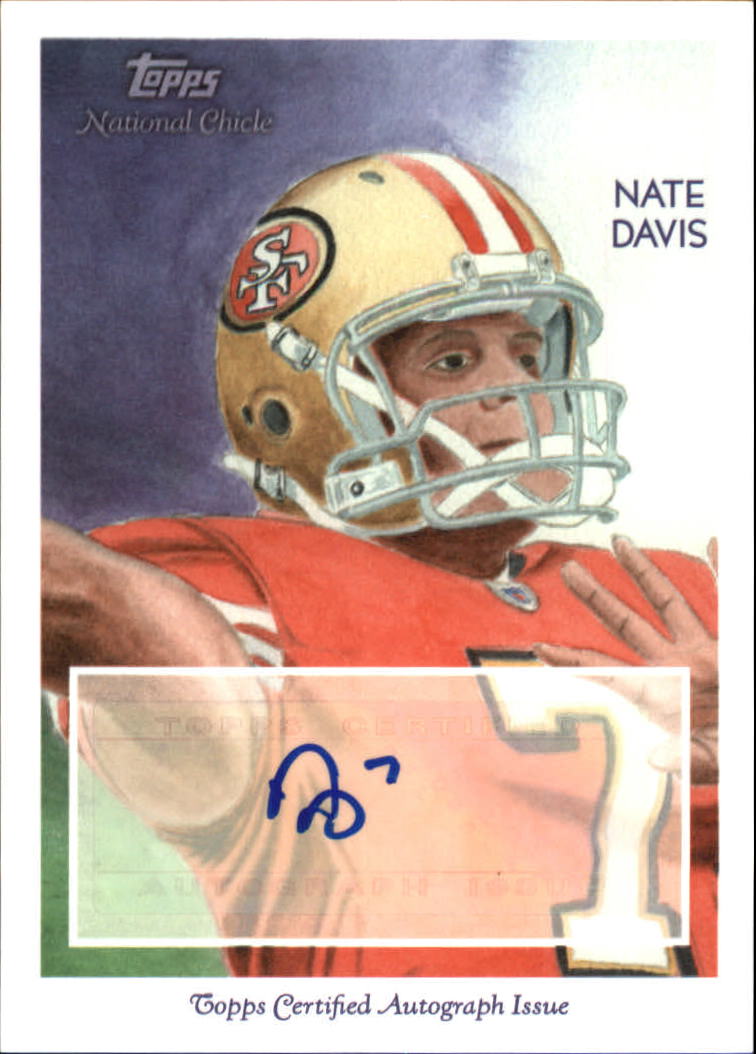 2009 Topps National Chicle Autographs #NCAND Nate Davis D