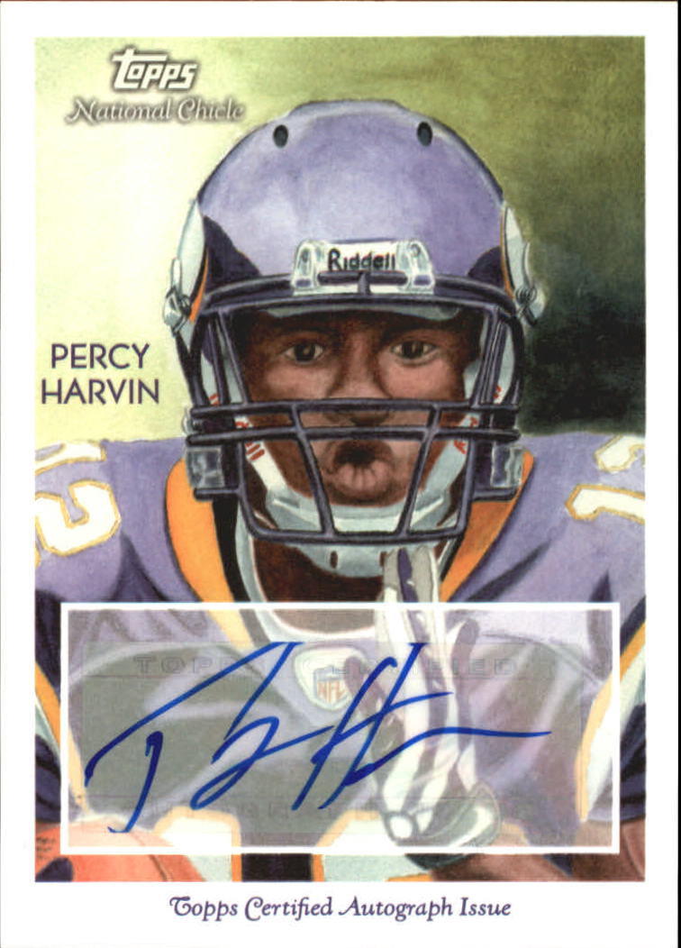 2009 Topps National Chicle Autographs #NCAPH Percy Harvin C