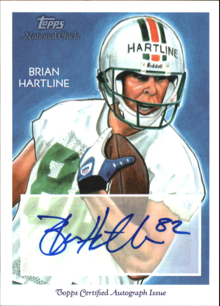 2009 Topps National Chicle Autographs #NCABH Brian Hartline D