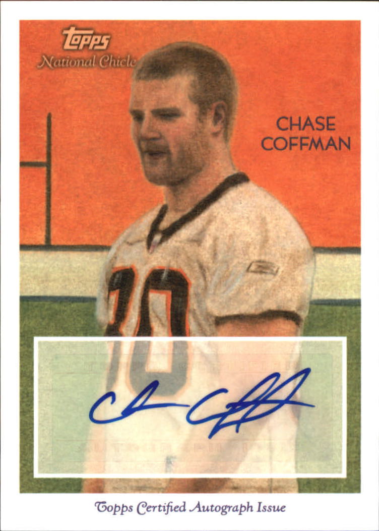 2009 Topps National Chicle Autographs #NCACC Chase Coffman E