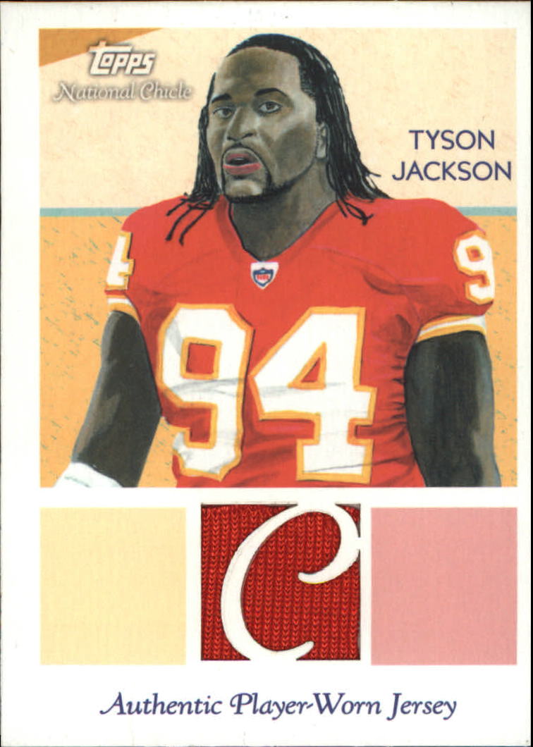 2009 Topps National Chicle Relics #NCRTJ Tyson Jackson B