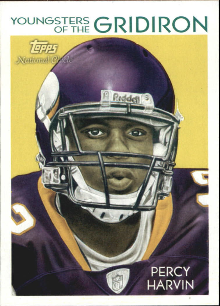 2009 Topps National Chicle Youngsters of the Gridiron #YG14 Percy Harvin