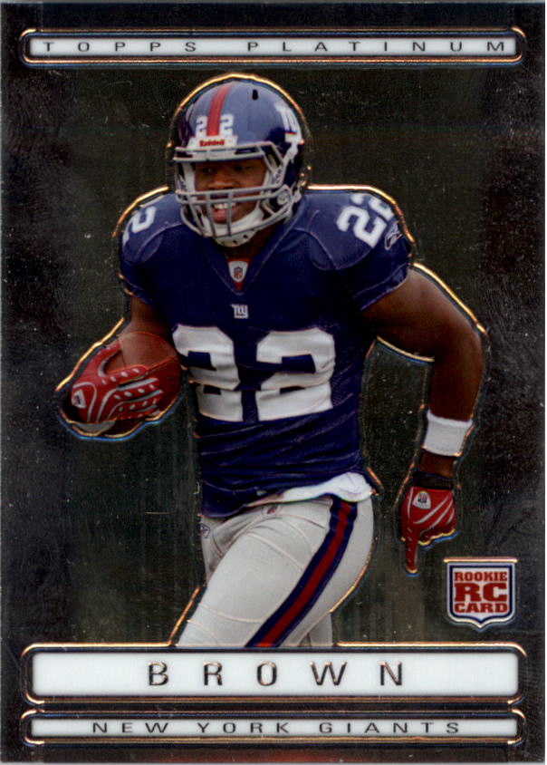 2009 Topps Platinum #111 Andre Brown RC