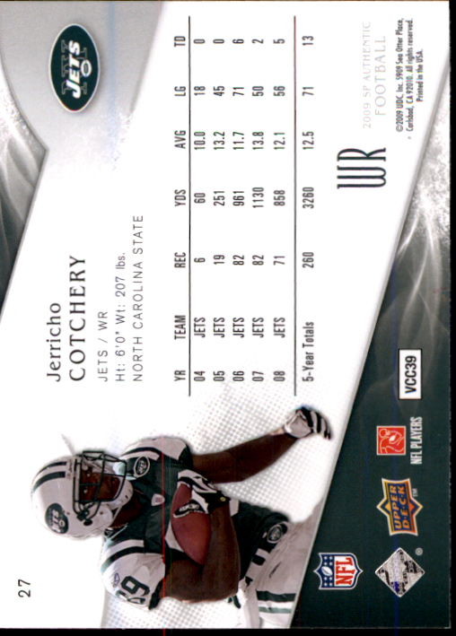 A1642- 2009 SP Authentic Football Card #s 1-200 -You Pick- 15+ FREE US SHIP - Picture 55 of 336