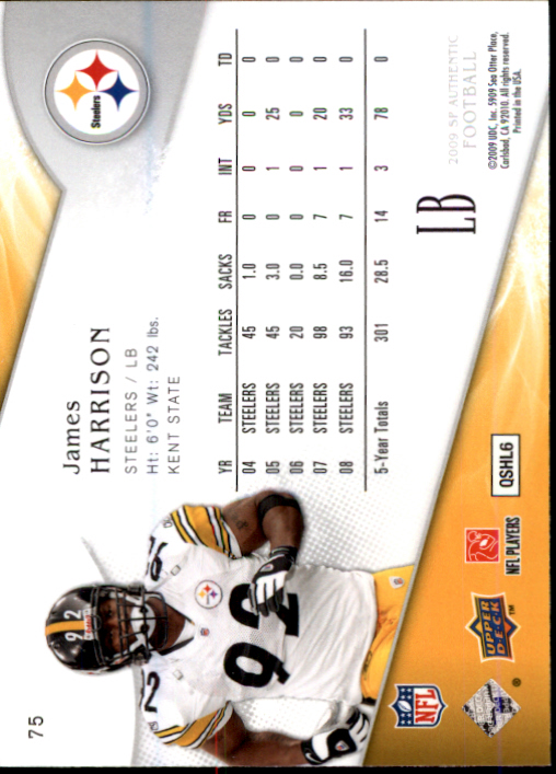 A1642- 2009 SP Authentic Football Card #s 1-200 -You Pick- 15+ FREE US SHIP - Picture 149 of 336