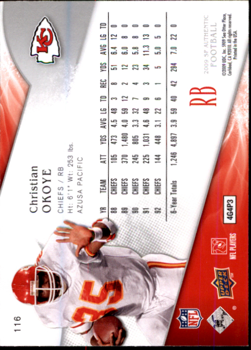 A1642- 2009 SP Authentic Football Card #s 1-200 -You Pick- 15+ FREE US SHIP - Picture 219 of 336