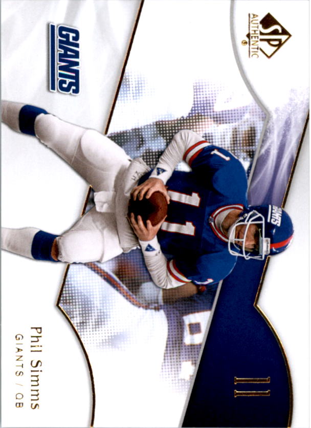 2009 SP Authentic #125 Phil Simms