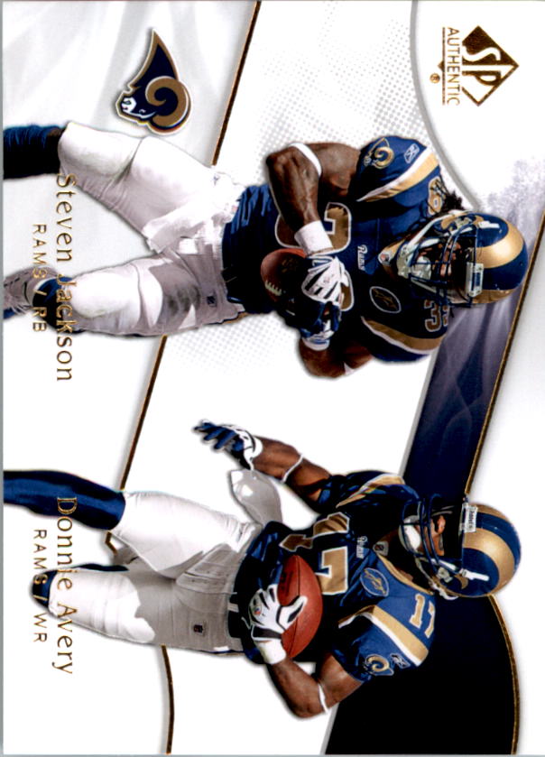 2009 SP Authentic #143 Donnie Avery/Steven Jackson