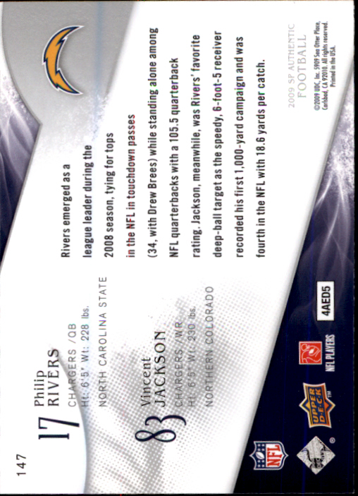 A1642- 2009 SP Authentic Football Card #s 1-200 -You Pick- 15+ FREE US SHIP - Picture 263 of 336