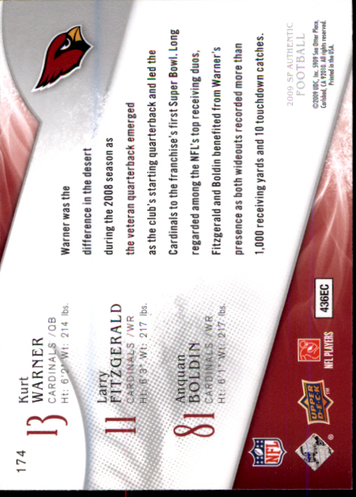 A1642- 2009 SP Authentic Football Card #s 1-200 -You Pick- 15+ FREE US SHIP - Picture 302 of 336
