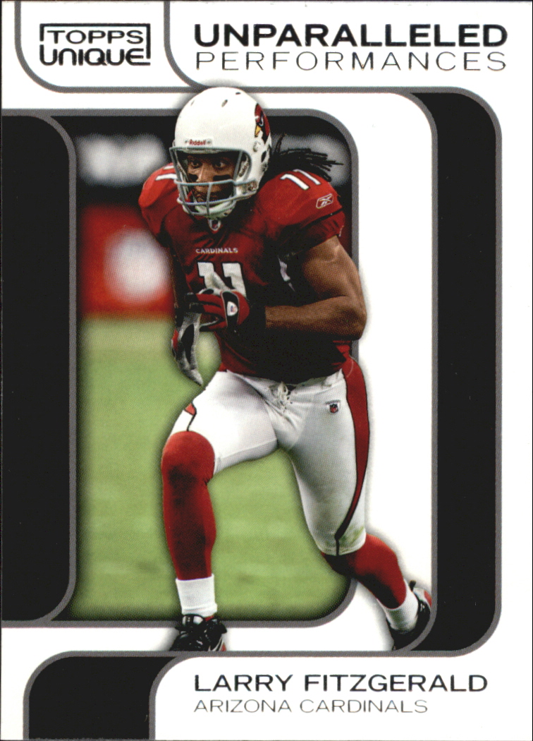 2009 Topps Unique Unparalleled Performances #UP11 Larry Fitzgerald
