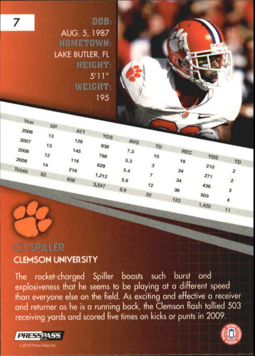 2010 Press Pass Football "Main Set" Base Cards - Picture 7 of 65