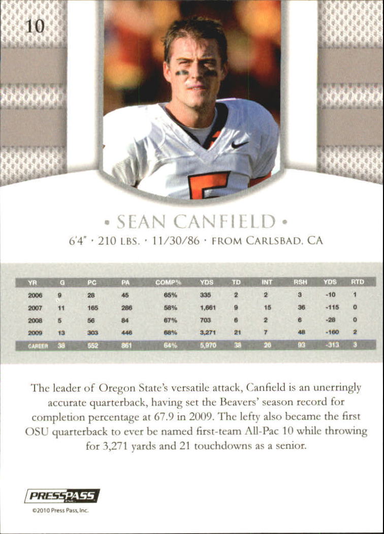 2010 Press Pass PE Football Cards - Picture 7 of 37